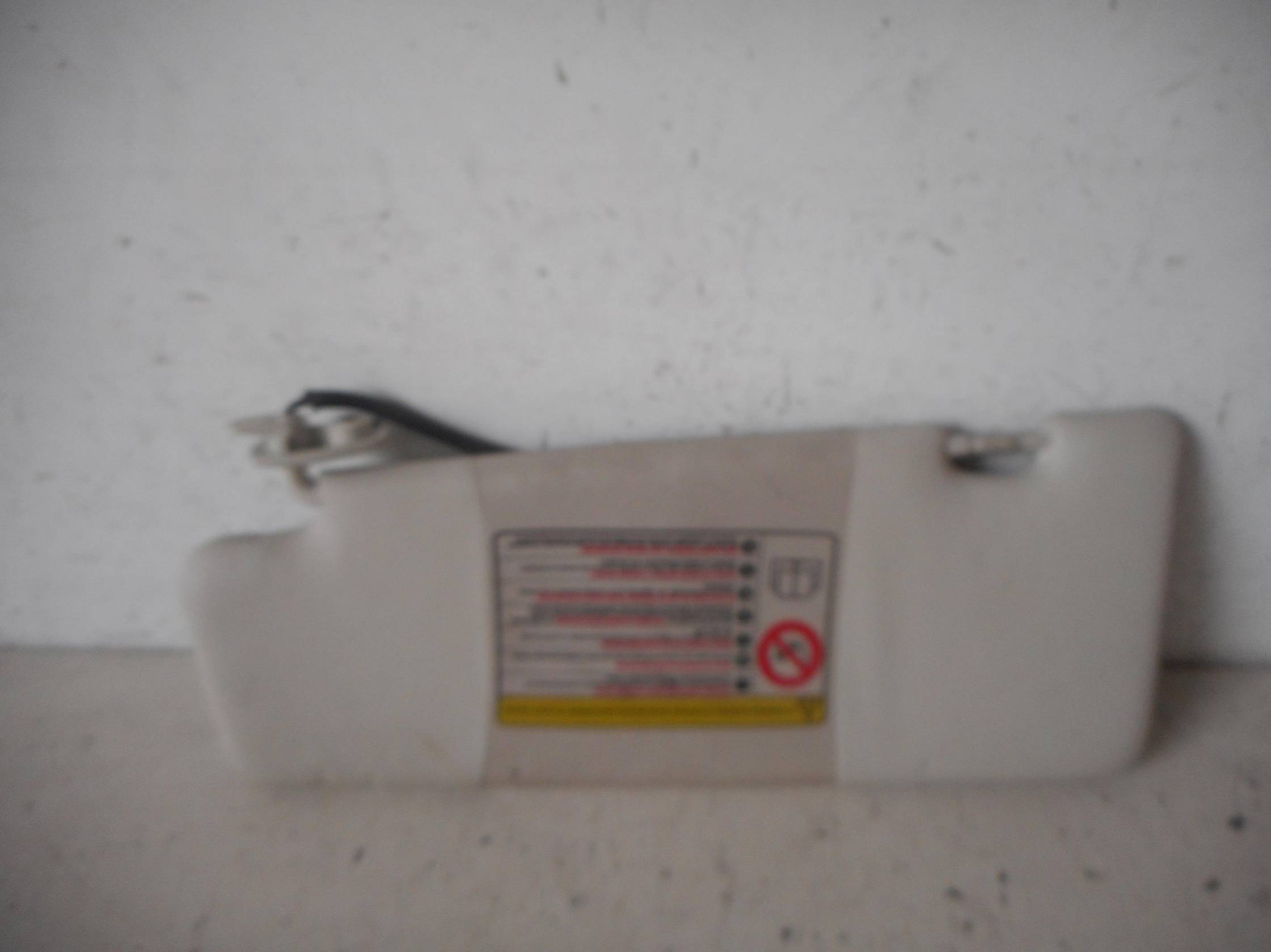 Aletta parasole parabrezza dx.